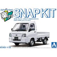 1/32 SNAP SUBARU Sambar Truck (Frost White)