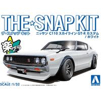 1/32 SNAP NISSAN C110 Skyline GT-R Custom (White)