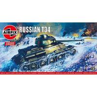 Airfix Russian T-34 Tank 1:76 Scale