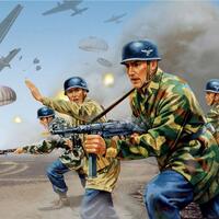 AIRFIX WWII GERMAN PARATROOPS 1:32