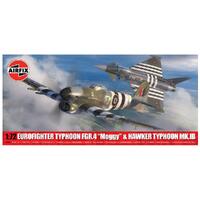 Airfix Twin Pack - Eurofighter Typhoon Fgr.4 (Fmog) + Hawker Typhoon Mk.Ib