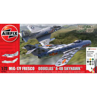 AIRFIX MIG 17F FRESCO DOUGLAS A-4B SKYHAWK DOGFIGHT DOUBLE 1:72