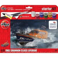 Airfix Starter Set - Rnli Shannon Class Lifeboat