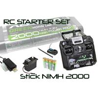 Rc Starter Set "Stick Nimh 2000"