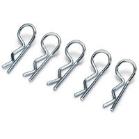 ABSIMA BODY CLIPS LARGE/SILVER (10)