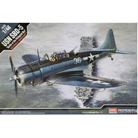 ACADEMY 1/48 USN SBD-5 "BATTLE OF THE PHILIPPINE SEA" PLASTIC MODEL KIT [12329]