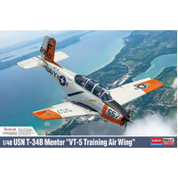 ACADEMY 1/48 USN T-34B MENTOR "VT-5 TRAINING AIR WING" PLASTIC MODEL KIT