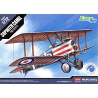 ACADEMY 1/72 SOPWITH CAMEL WWI FIGHTER PLASTIC MODEL KIT [12447]