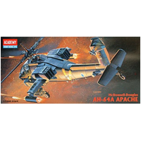 ACADEMY 1/72 AH-64A APACHE PLASTIC MODEL KIT [12488]