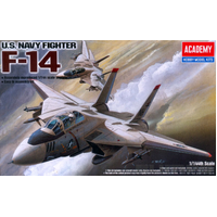 ACADEMY 1/144 F-14A TOMCAT PLASTIC MODEL KIT [12608]