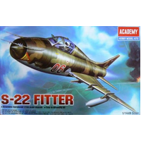 ACADEMY 1/144 SU-22 FITTER PLASTIC MODEL KIT [12612]