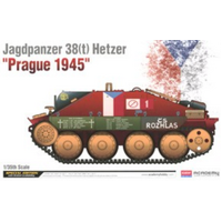 ACADEMY 1/35 HETZER "PRAGUE 1945" PLASTIC MODEL KIT