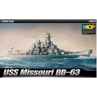 ACADEMY 1/700 USS MISSOURI BB-63 MCP PLASTIC MODEL KIT [14222]