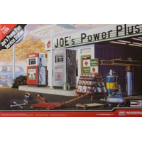 ACADEMY 1/24 JOE'S POWER PLUS GAS SERVICE STATION LE: PLASTIC MODEL KIT