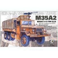 AFV CLUB 1/35 M35A2 2.5T CARGO TRUCK PLASTIC MODEL KIT [AF35004]
