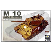 AFV CLUB 1/35 M10 TANK DESTROYER PLASTIC MODEL KIT [AF35024]