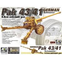 AFV CLUB 1/35 GERMAN PAK 43/41 8.8CM ANTI-TANK GUN PLASTIC MODEL KIT [AF35059]
