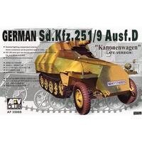 AFV CLUB 1/35 GERMAN SD.KFZ.25 AUSF.D LATE-TYPE PLASTIC MODEL KIT [AF35068]