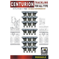 AFV CLUB 1/35 TRACKLINK FOR CENTURION (WORKABLE) PLASTIC MODEL KIT [AF35102]