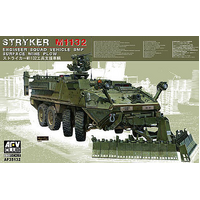 AFV CLUB 1/35 STRYKER M1132 ENGINEER SQUAD VEHICLE SMP PLASTIC MODEL KIT [AF35132]