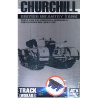 AFV CLUB 1/35 TRACK LINK FOR CHRUCHILL (WORKABLE) PLASTIC MODEL KIT [AF35156]