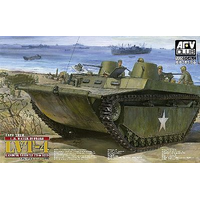 AFV CLUB 1/35 U.S. WATER BUFFALO LVT-4 (LATE TYPE) PLASTIC MODEL KIT [AF35198]
