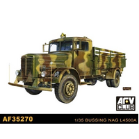 AFV CLUB 1/35 GERMAN MILITARY 4X4 TRUCK BUSSING NAG L4500A PLASTIC MODEL KIT [AF35270]