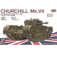 AFV CLUB 1/35 CHURCHILL M.K. VII PLASTIC MODEL KIT [AF35324]