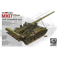 AFV CLUB 1/35 M107 175MM SELF-PROPELLED GUN PLASTIC MODEL KIT