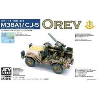 AFV CLUB 1/35 IDF 1/4 TON 4X4 M38A1/CJ05 ANTI TANK MISSILE VEHICLE PLASTIC MODEL KIT [AF35S97]