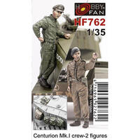 AFV CLUB 1/35 CENTURION MK.1 CREW (2 FIGURES) PLASTIC MODEL KIT [HF762]