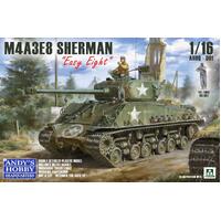 Andy'S Hobby Hq 1/16 M4A3E8 Sherman "Easy Eight" W/ Figure [Ahhq-001]