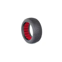Aka Catapult 1/8 Soft Buggy Tyres With Red Inserts, 2Pcs