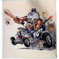 ATLANTIC FRED FLYPOGGER SUPERFUZZ PLASTIC MODEL KIT [M104]