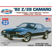 ATLANTIS 1/32 1982 CHEVY CAMARO ROUTE 32 PLASTIC MODEL KIT