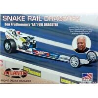 Atlantis 1/24 Don Prudhomme Snake Front Engine Dragster Plastic Model Kit