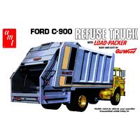 Amt 1/25 Ford C-900 Gar Wood Load Packer Garbage Truck Plastic Model Kit