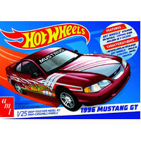 AMT 1/25 HOT WHEELS 1996 FORD MUSTANG GT (SNAP) 2T PLASTIC MODEL KIT