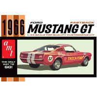 Amt 1/25 1966 Ford Mustang Fastback 2+2 Plastic Model Kit