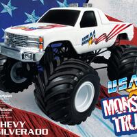 Amt 1/32 Usa-1 Monster Truck 2T Plastic Model Kit