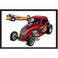 Amt 1/25 Fiat Double Dragster Plastic Model Kit