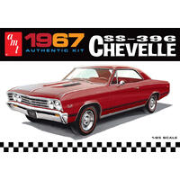 Amt 1/25 1967 Chevrolet Chevelle Ss396 Plastic Model Kit