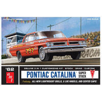 Amt 1/25 1962 Pontiac Catalina Super Stock Plastic Model Kit