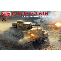 AMUSING HOBBY 1/35 PANZER IV AUSF.H KRUPP-ENTWURF W1466 PLASTIC MODEL KIT [35A037]