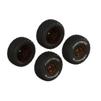 Arrma Dboots Fortress Tyre Set Glued (Bronze) (2 Pairs)