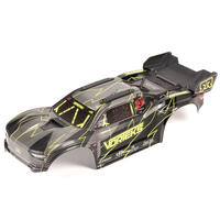 Arrma Vorteks 2Wd 223S Painted Body With Hidden Body Mount, Yellow/Black