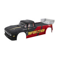 Arrma Infraction 223S Painted Body, Black/Red