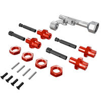 Arrma +10Mm Offset 17Mm Wheel Hex Conversion For Threaded Axles