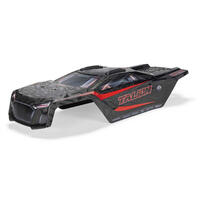 Arrma Painted Decaled Trimmed Body, Black, Talion EXB