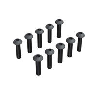 Arrma M2.5x12mm Button Head Screw with M3 Head, 10pcs